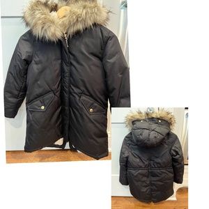 J Crew Girls' fishtail parka with PrimaLoft, size 10